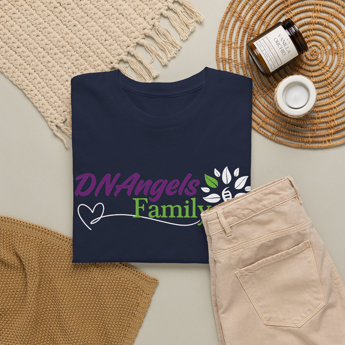 DNA Angels Family T-Shirt — Genetic Family Tree Tee