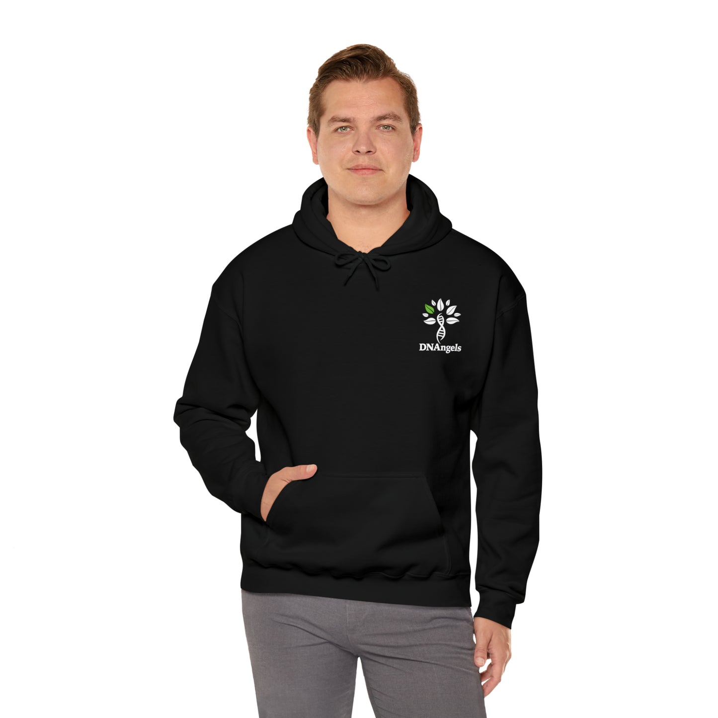 DNAngels Chest Logo Hooded Sweatshirt