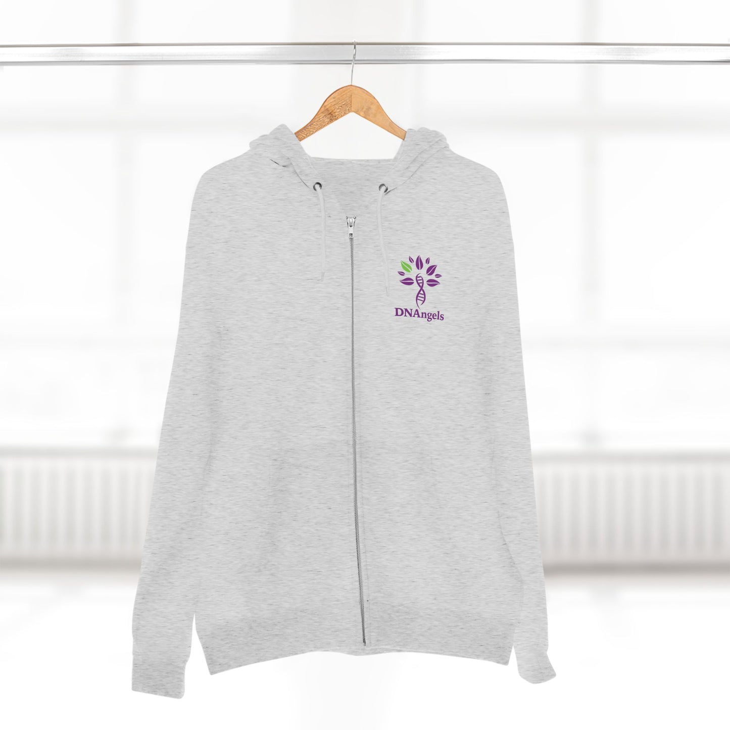 DNAngels Unisex Zip Hoodie - Wear for Everyday Life
