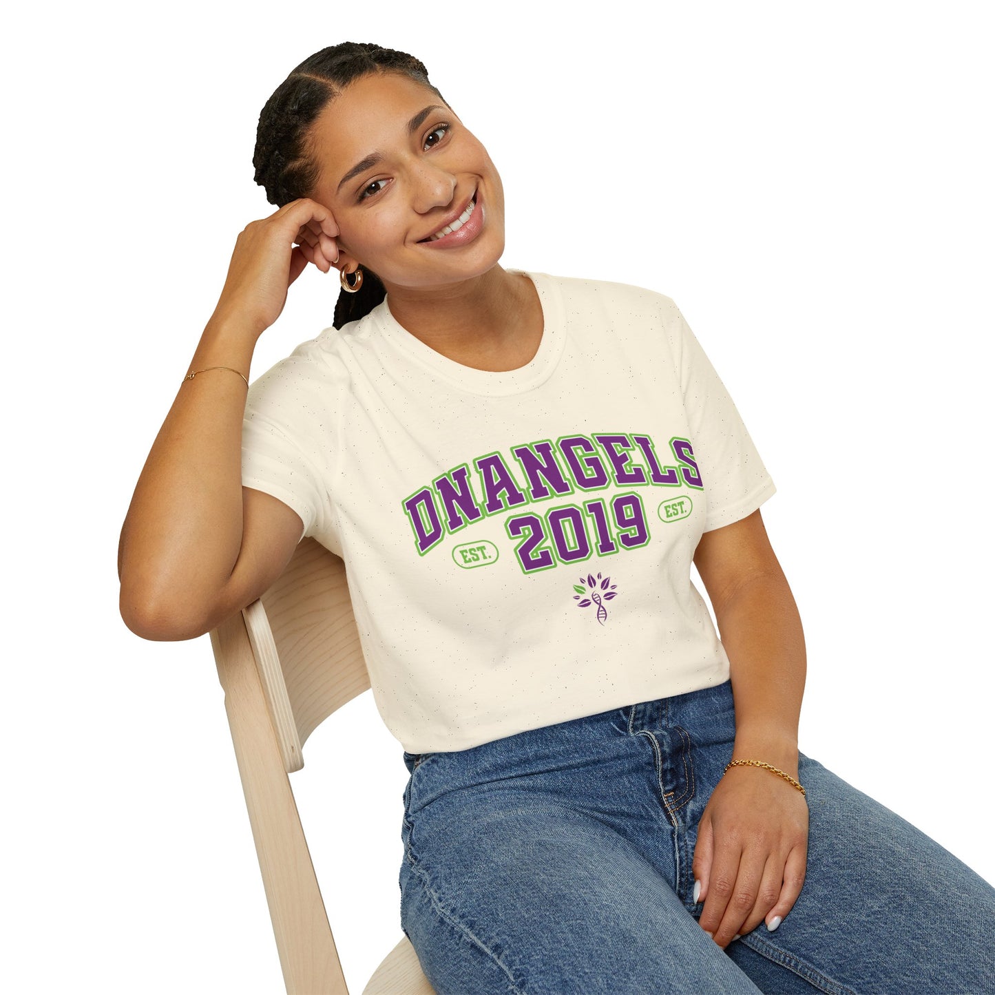 DNANGELS Established 2019 Unisex Softstyle T-Shirt