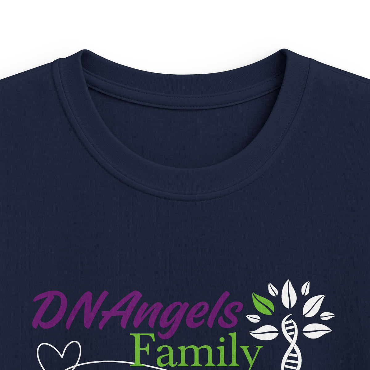 Kids Tee — "DNAngels Family" DNA Tree Design
