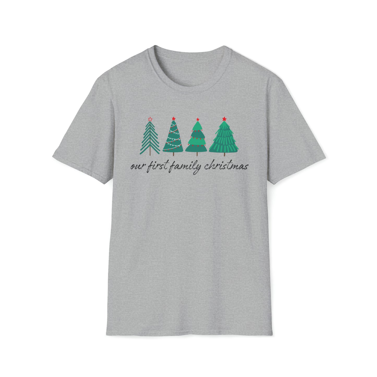 Our First Family Christmas Softstyle T-Shirt