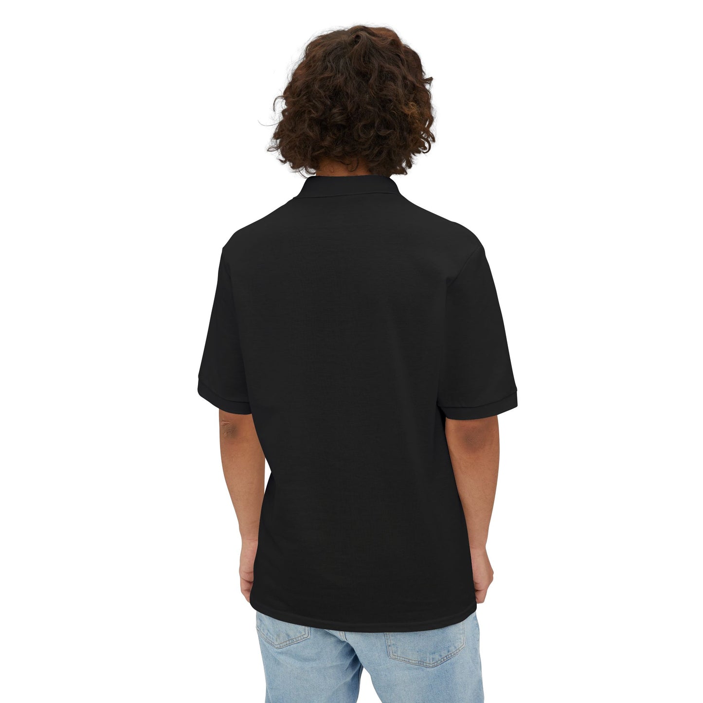 DNAngels Men's Piqué Polo - Stylish Comfort for Everyone