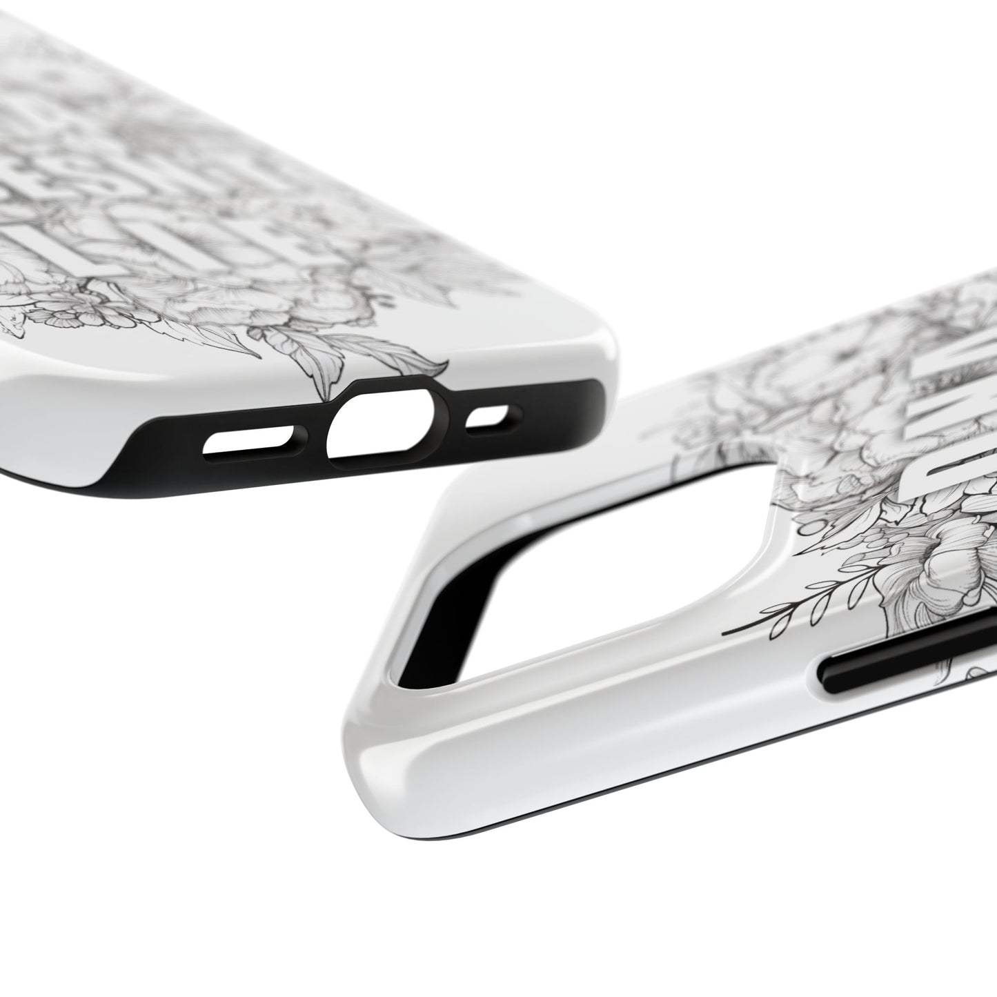 Phone Case — "DNA Doesn't Lie" Floral Tough Protective Case