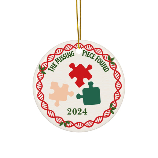 The Missing Piece Found 2024 Christmas Ornament