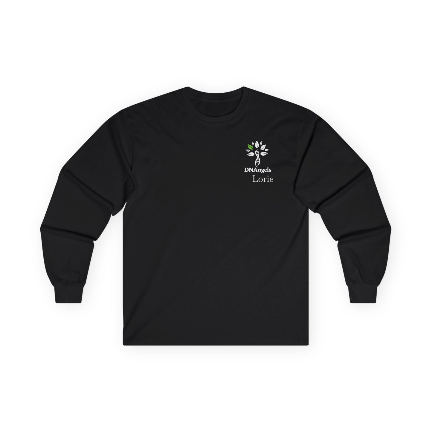Copy of Copy of Personalized Unisex Ultra Cotton Long Sleeve Tee - Floral Design for Family Celebrations