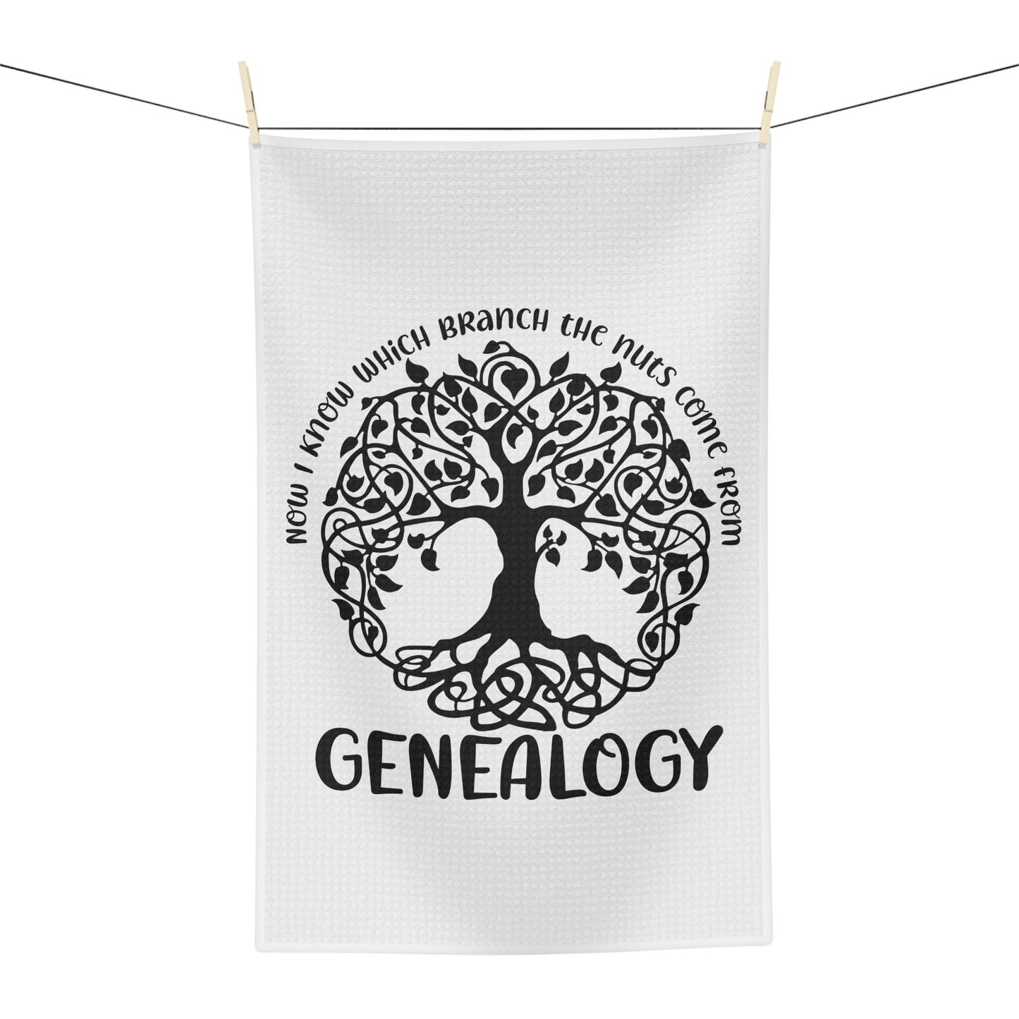 Genealogy Tea Towel