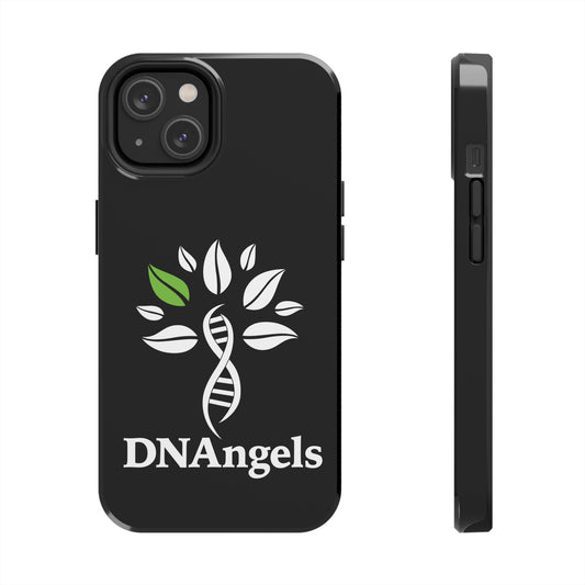 Stylish Tough Phone Case with DNAngels Logo | Perfect Gift for Genealogy Enthusiasts