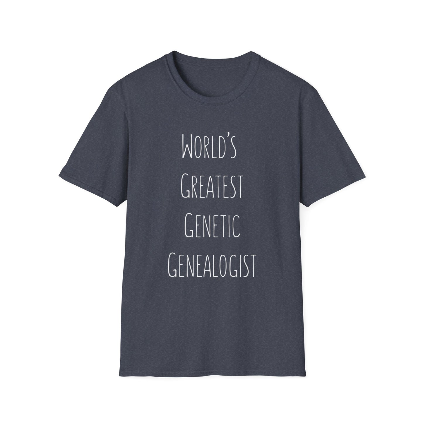 World's Greatest Genetic Genealogist T-shirt
