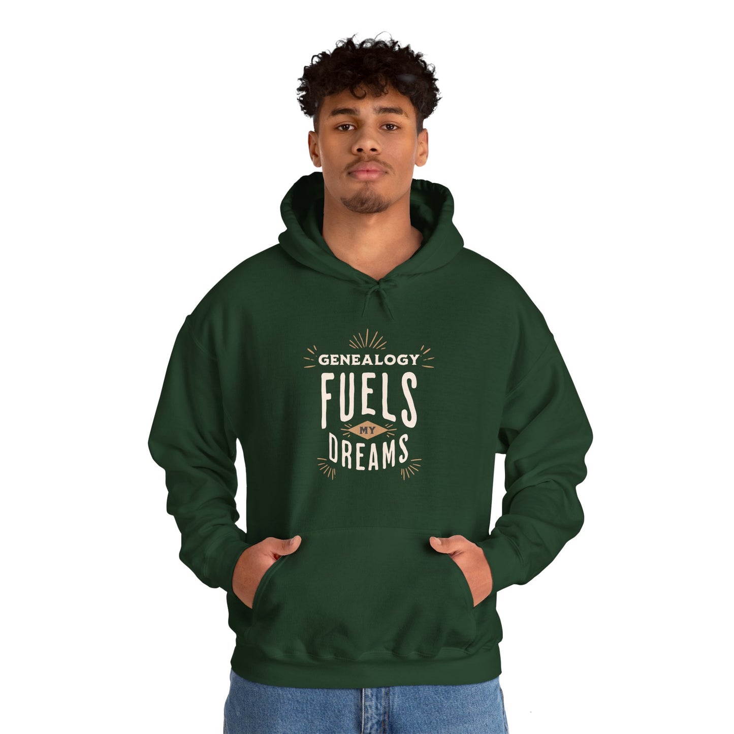 Genealogy Fuels My Dreams Hoodie
