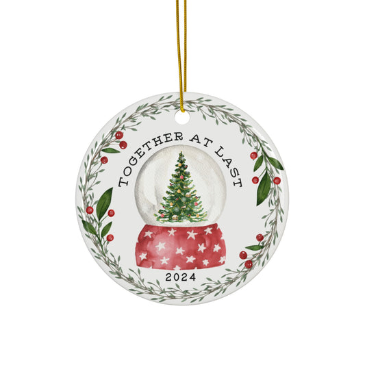 Together at Last 2024 Adoption Christmas Ornament