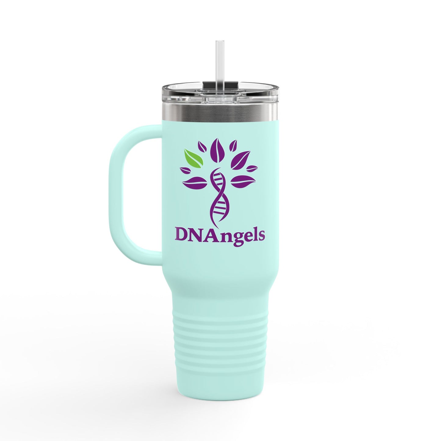 Personalized Insulated Travel Mug - 40oz DNAngels Design for Hot & Cold Drinks