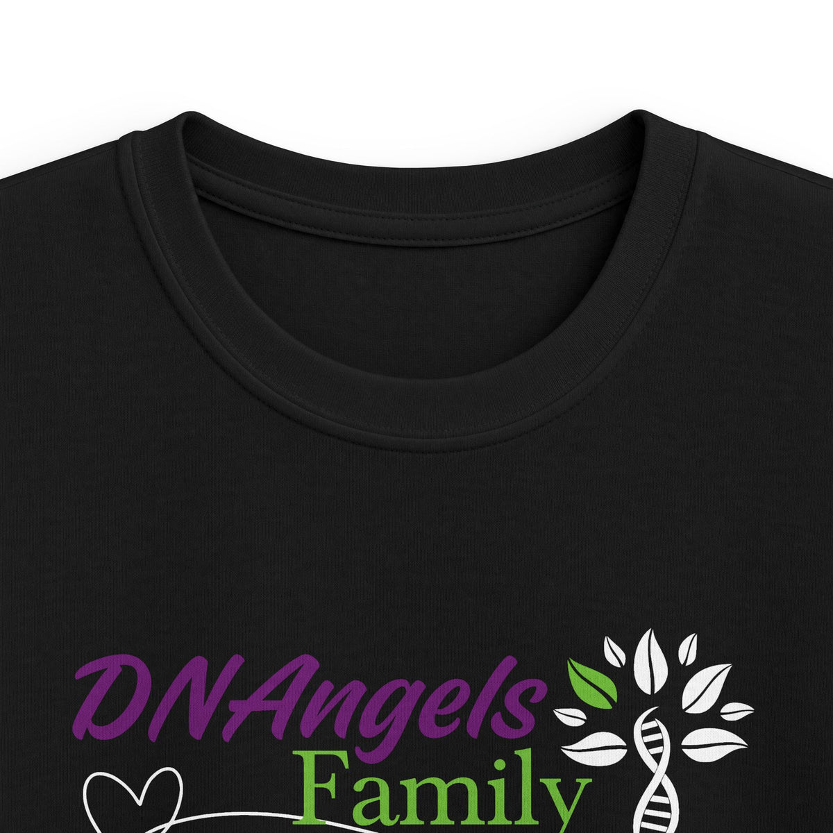 Kids Tee — "DNAngels Family" DNA Tree Design