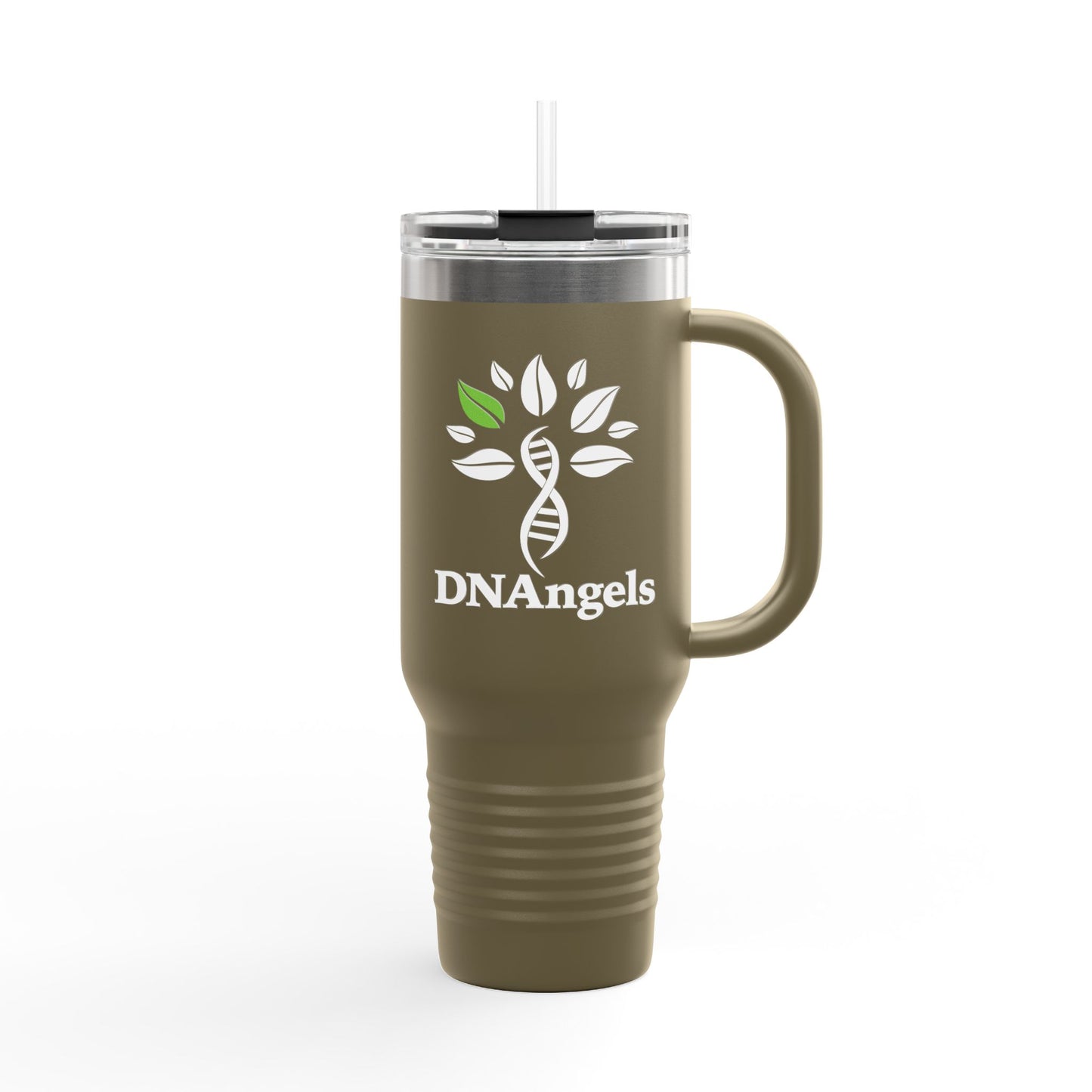 Insulated Travel Mug - 40oz with DNAngels Design for Outdoor Adventures and Everyday Use