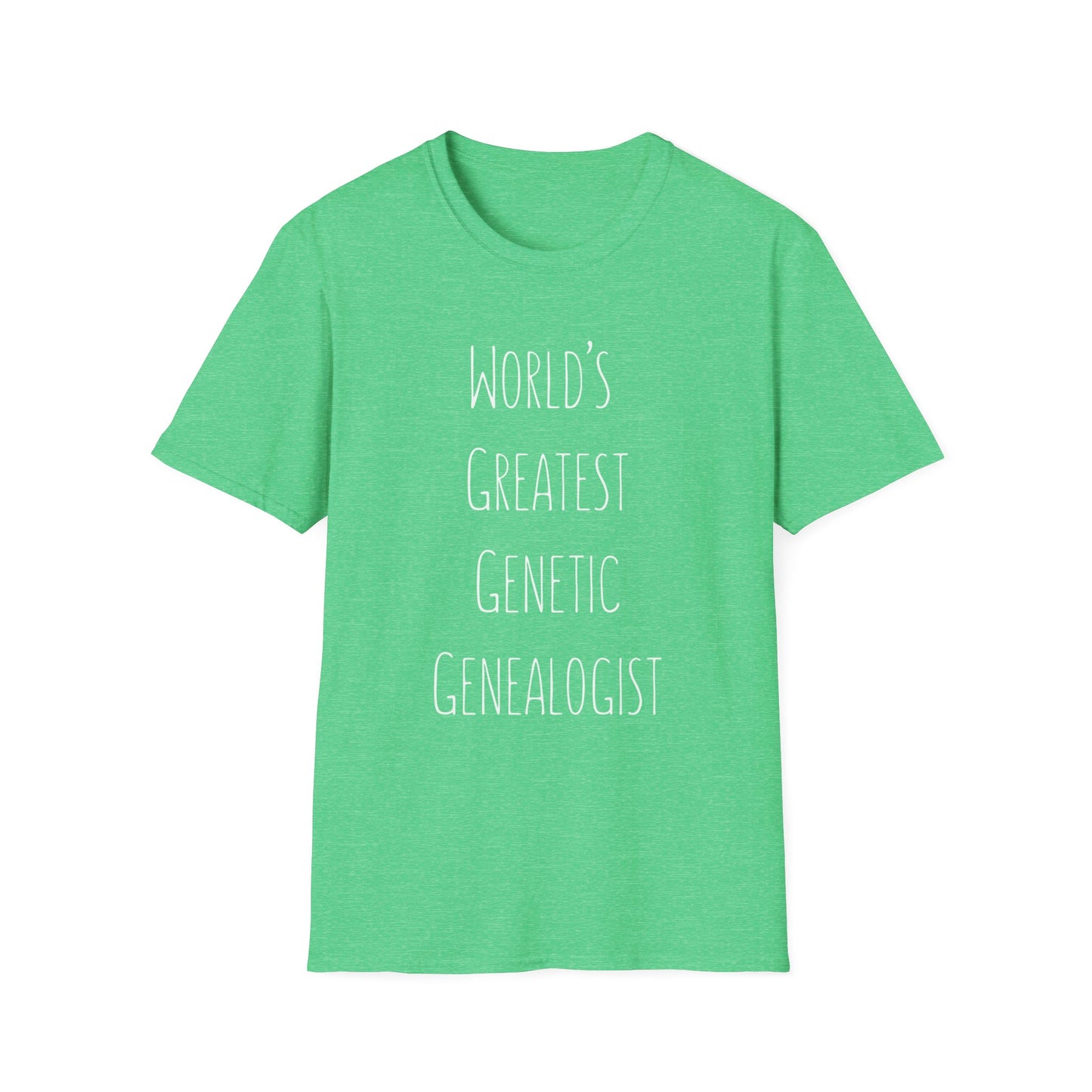 World's Greatest Genetic Genealogist T-shirt