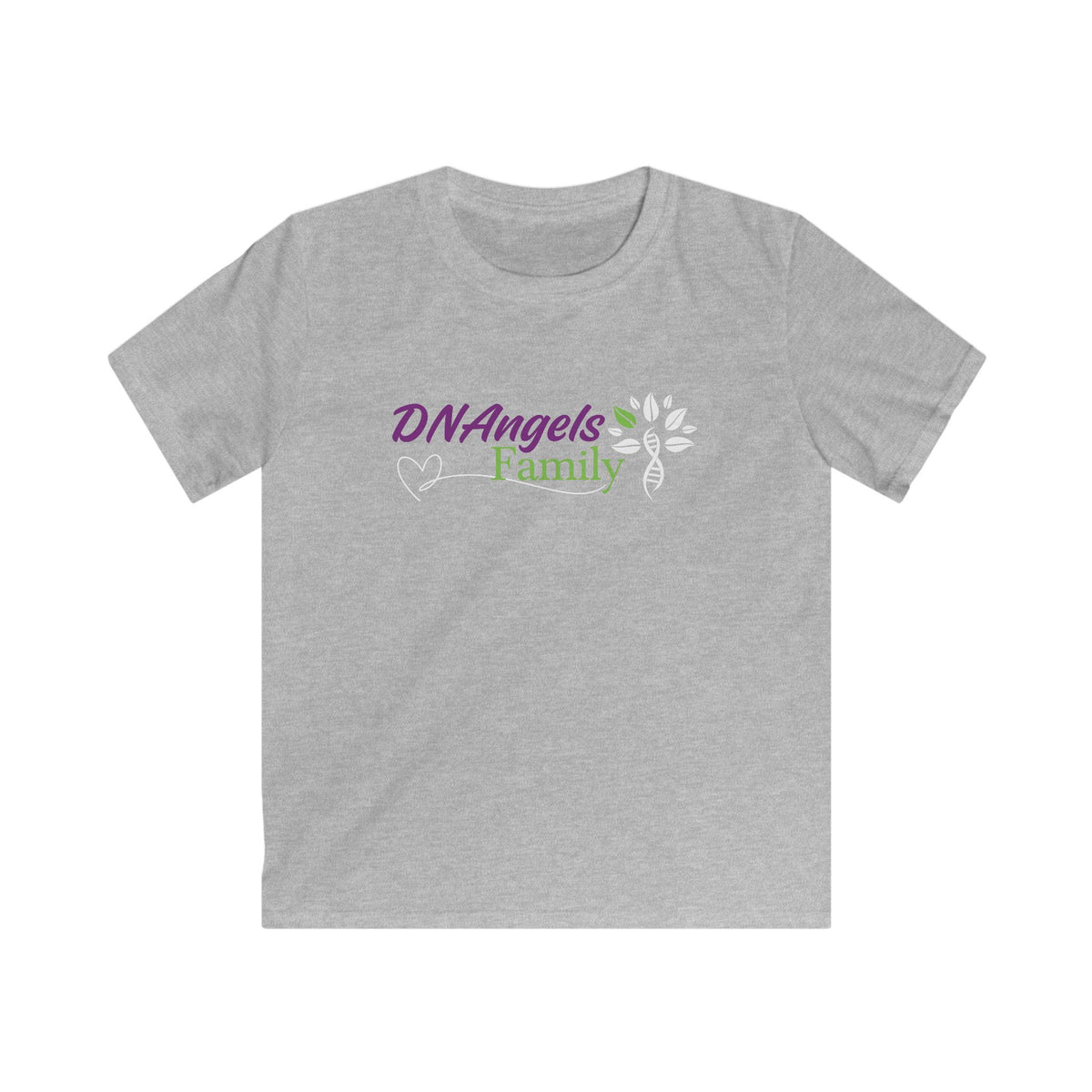 Kids Tee — "DNAngels Family" DNA Tree Design