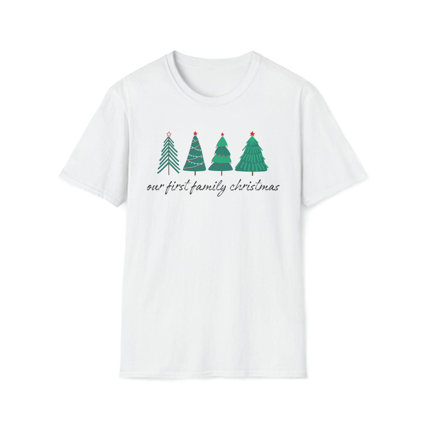 Our First Family Christmas Softstyle T-Shirt