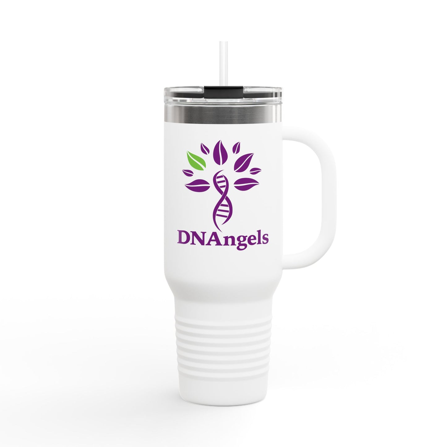 Personalized Insulated Travel Mug - 40oz DNAngels Design for Hot & Cold Drinks