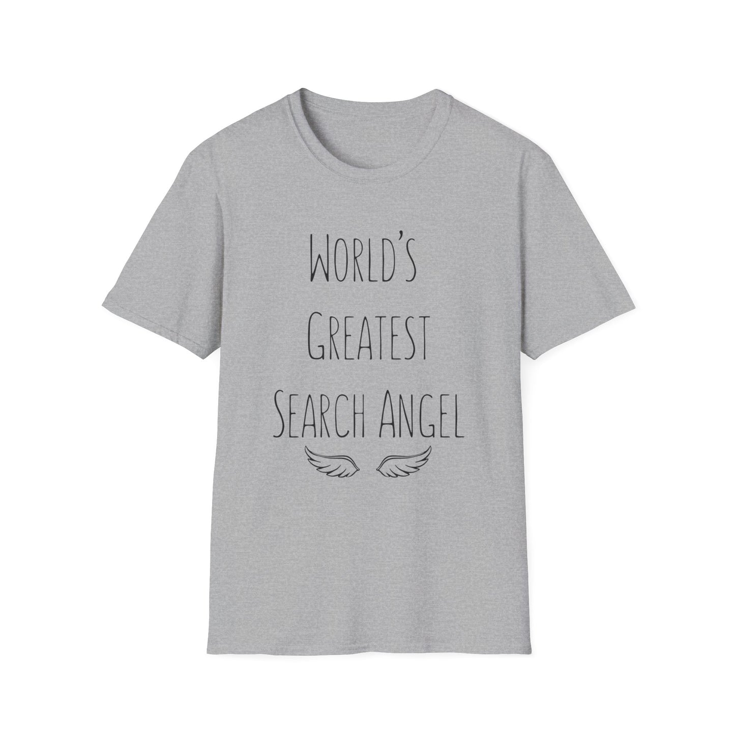 World's Greatest Search Angel T-shirt