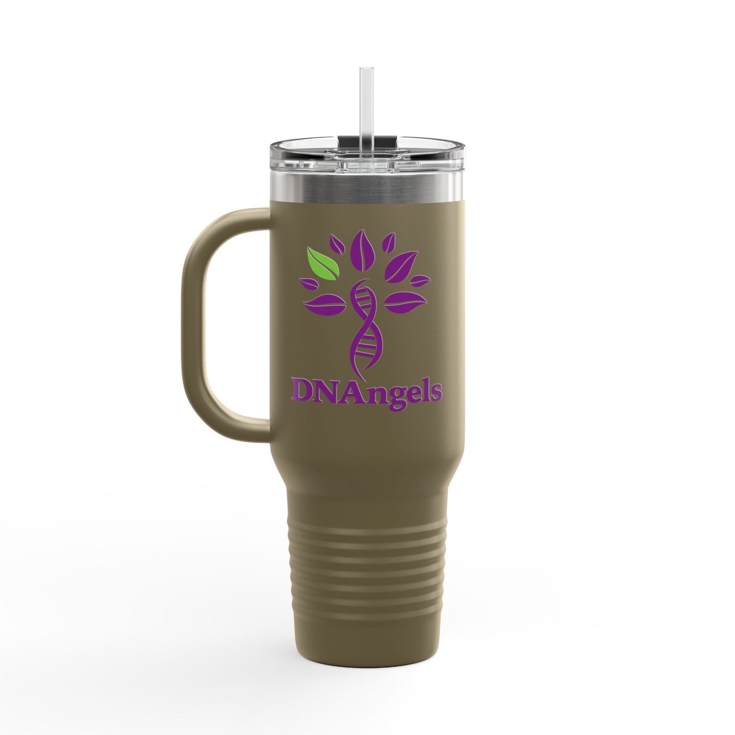 Personalized Insulated Travel Mug - 40oz DNAngels Design for Hot & Cold Drinks