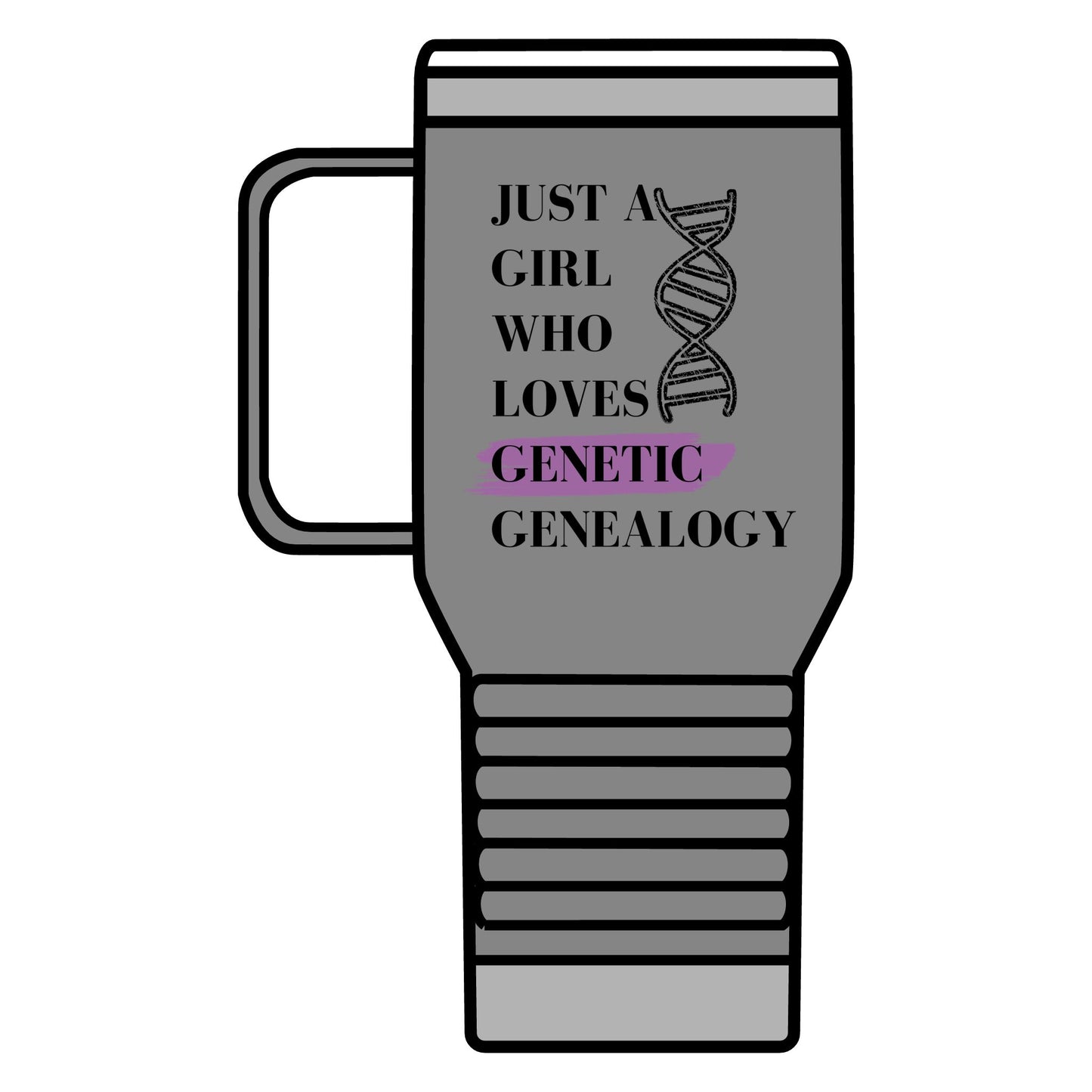 Genetic Genealogy Travel Mug - 20oz - Perfect Gift for Genealogy Lovers