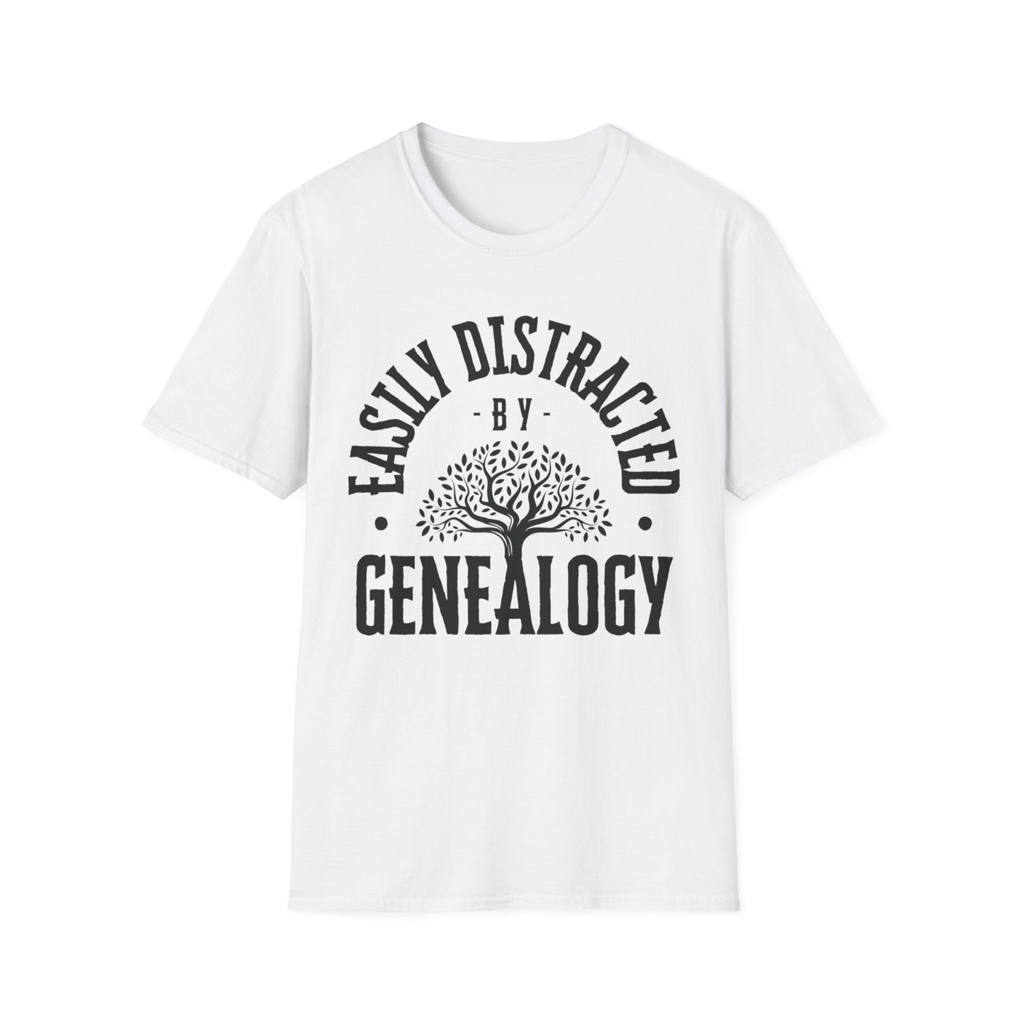Easily Distracted by Genealogy T-Shirt