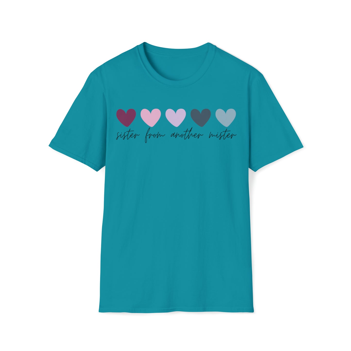 Sister From Another Mister Hearts T-Shirt