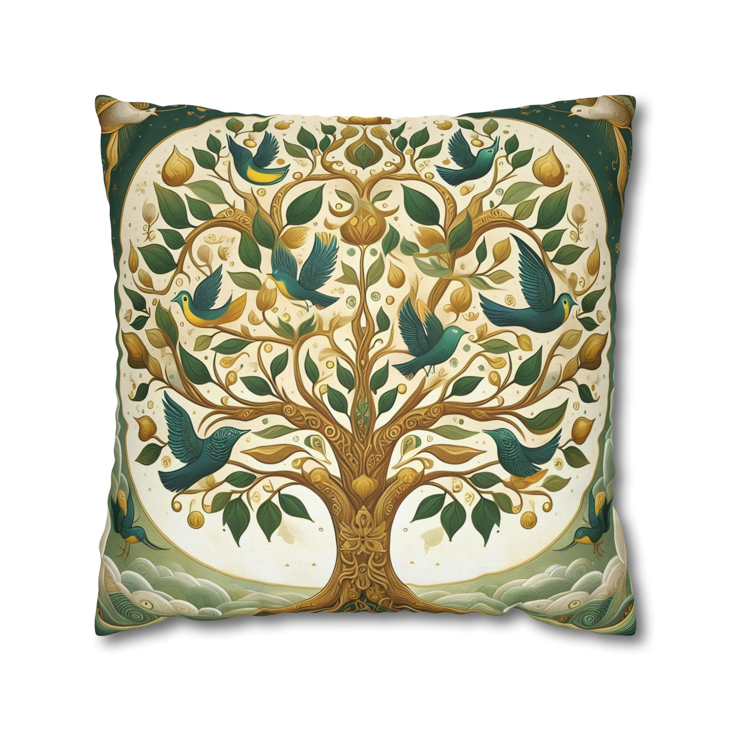 Beatuful Tree of Life Decorative Pillow Cover