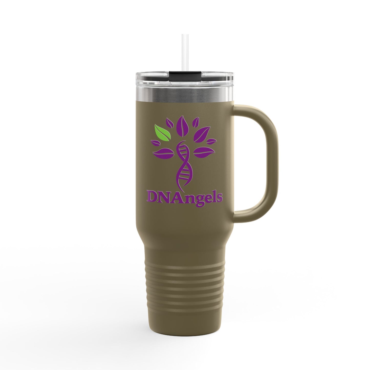 Personalized Insulated Travel Mug - 40oz DNAngels Design for Hot & Cold Drinks