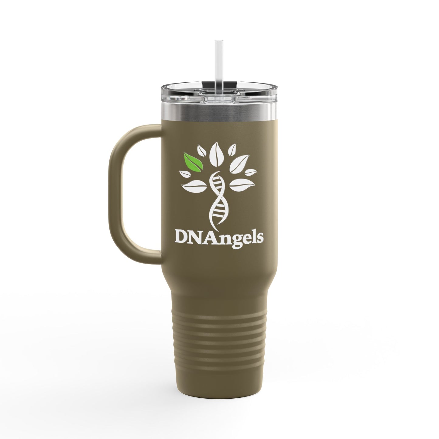 Insulated Travel Mug - 40oz with DNAngels Design for Outdoor Adventures and Everyday Use