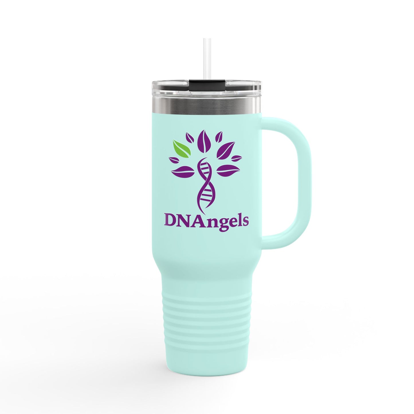 Personalized Insulated Travel Mug - 40oz DNAngels Design for Hot & Cold Drinks
