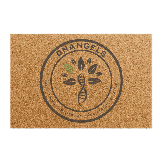 Personalized DNANGELS Doormat | Eco-Friendly Welcome Mat with Unique Design