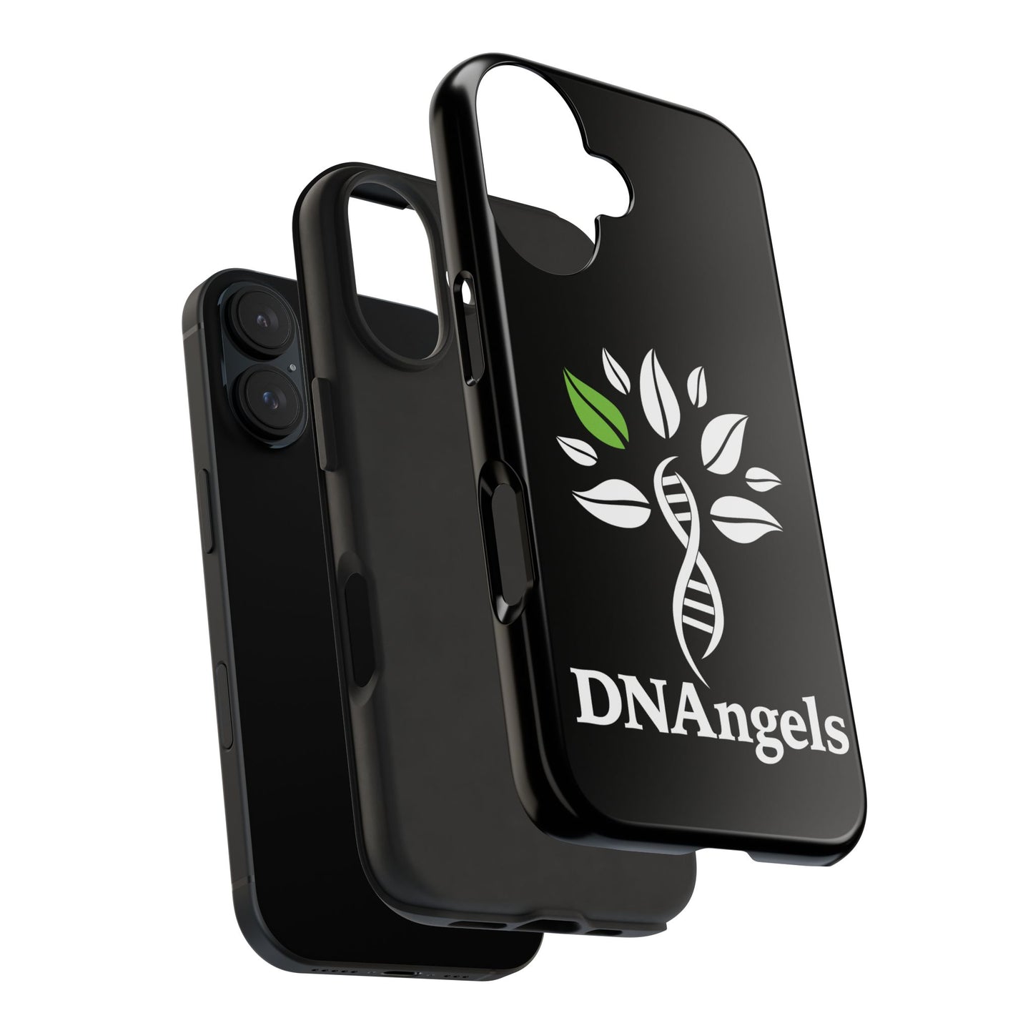 Stylish Tough Phone Case with DNAngels Logo | Perfect Gift for Genealogy Enthusiasts