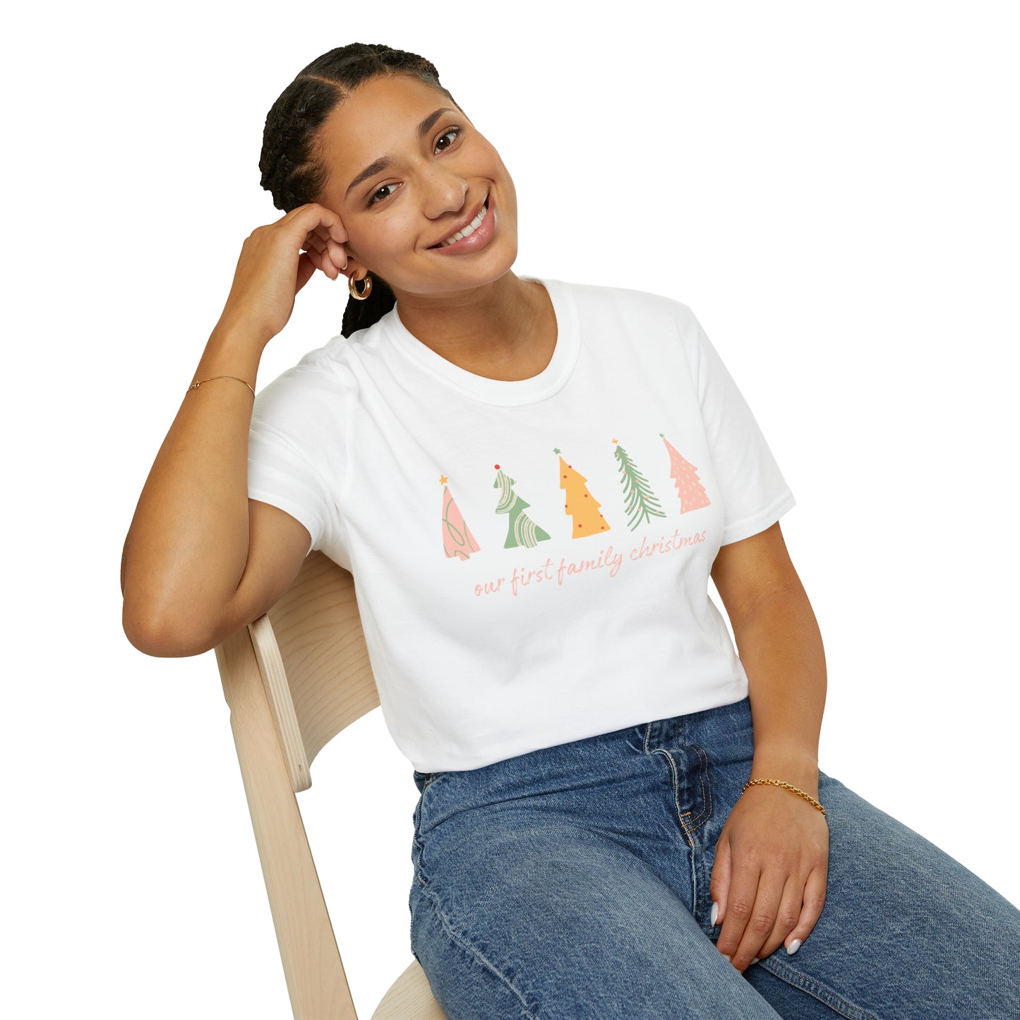 Our First Family Christmas Softstyle T-Shirt