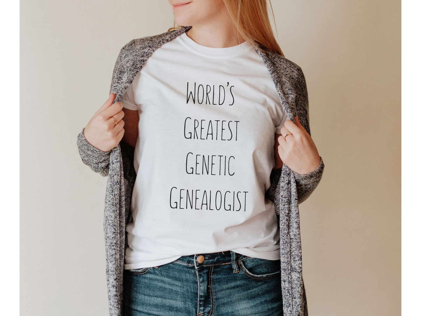 World's Greatest Genetic Genealogist T-shirt