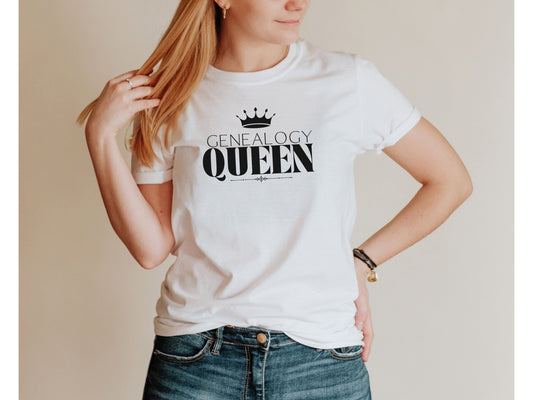 Genealogy Queen T-Shirt
