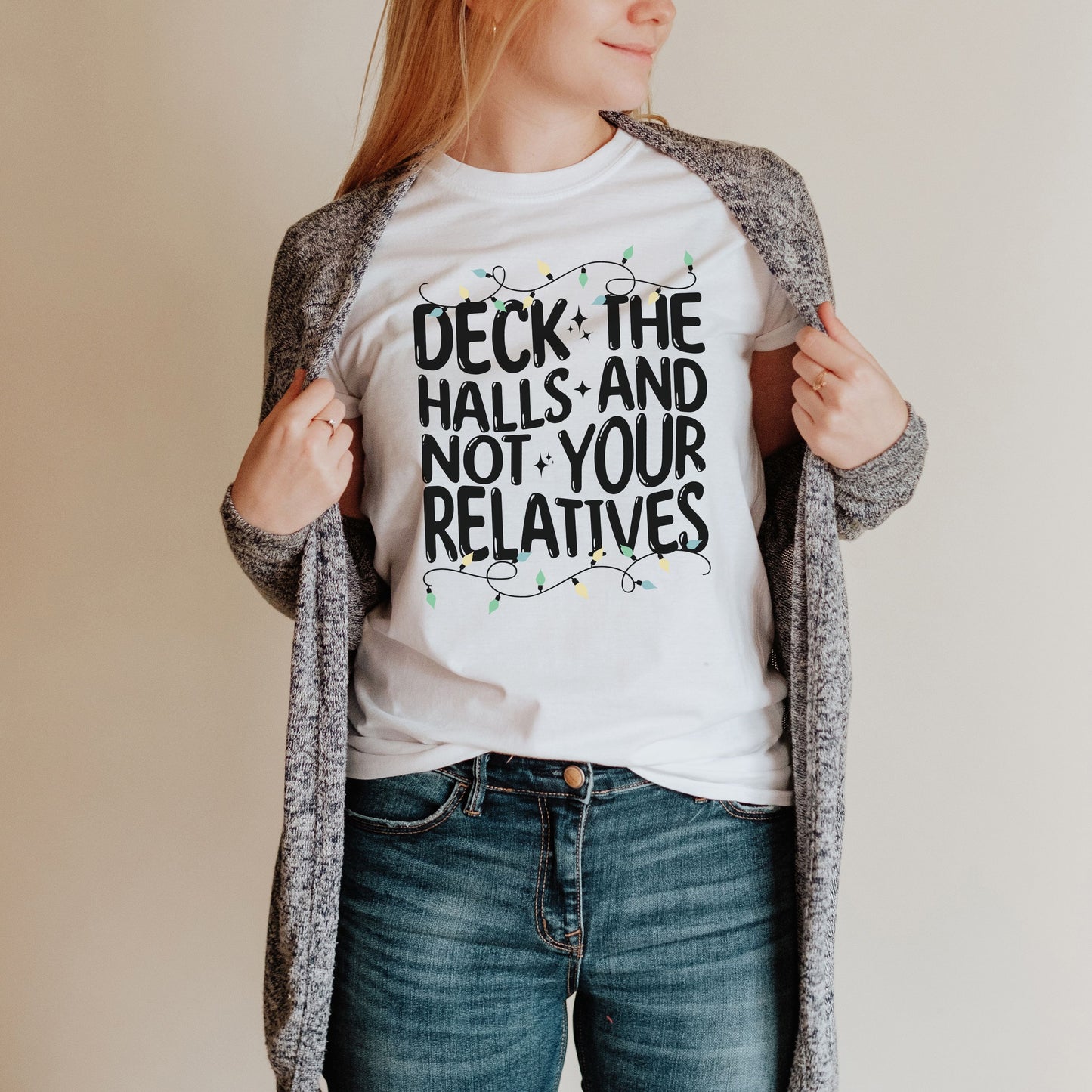 Deck The Halls-Not Your Relatives T-Shirt